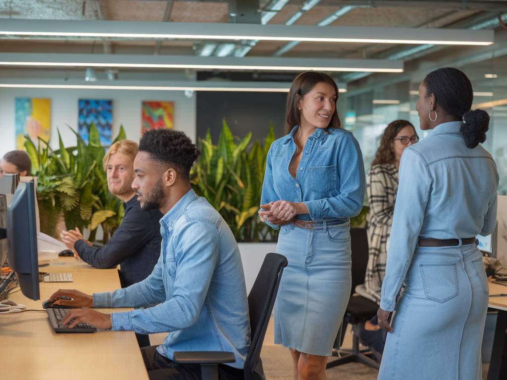 Comment porter le denim de manière originale et moderne au travail