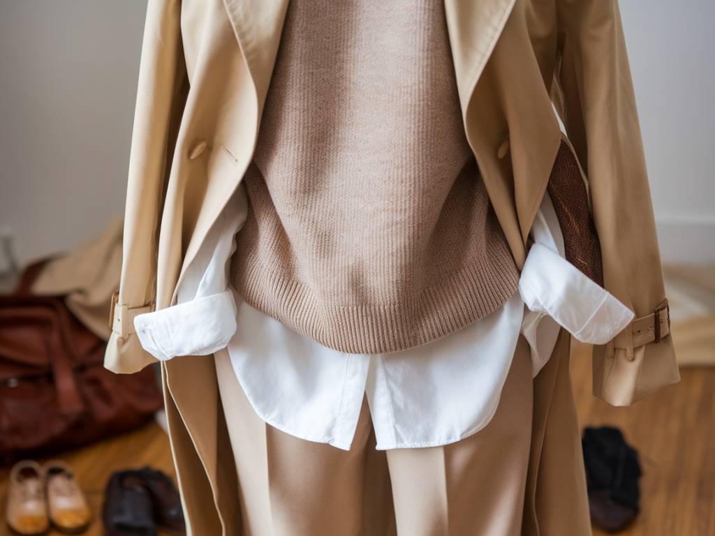 Les pièces indispensables pour un dressing minimaliste et chic pour la mi-saison